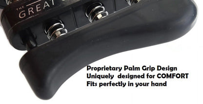 The GREAT GRIP™  Black, Heavy - 9 lbs resistance per finger, LIFETIM