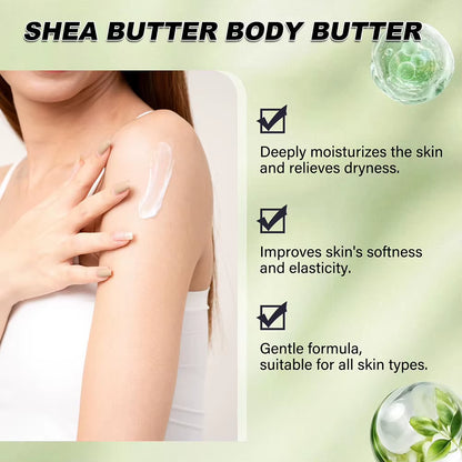Natural Magnesium Cream for Neuropathy, Magnesium Body Butter Deeply Moisturizes Skin, Soft Smooth Magnesium Lotion Leg Cream