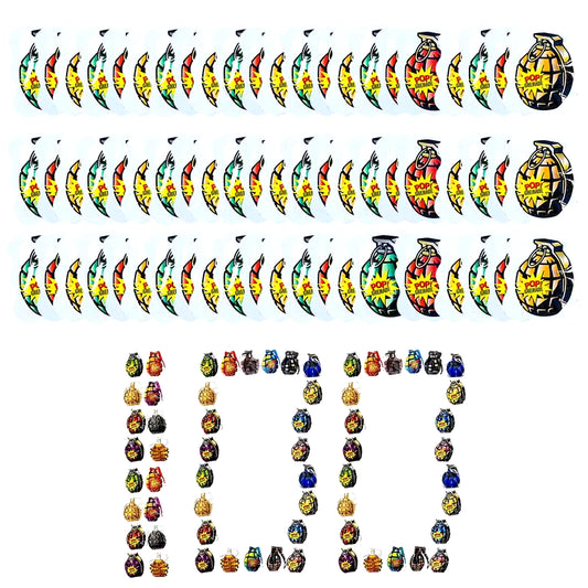 Kids Gag Toys Stress Relief Explosive Toys 100X Fun Explosive Tricky Toys Simulation Explosive Toys Automatic Exploding Toys