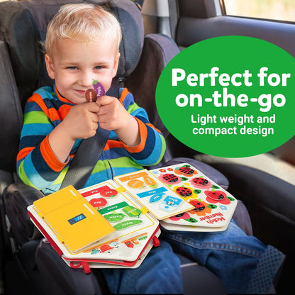 Coogam toddler activities Montessori Busy Book, Activity Busy Sensory