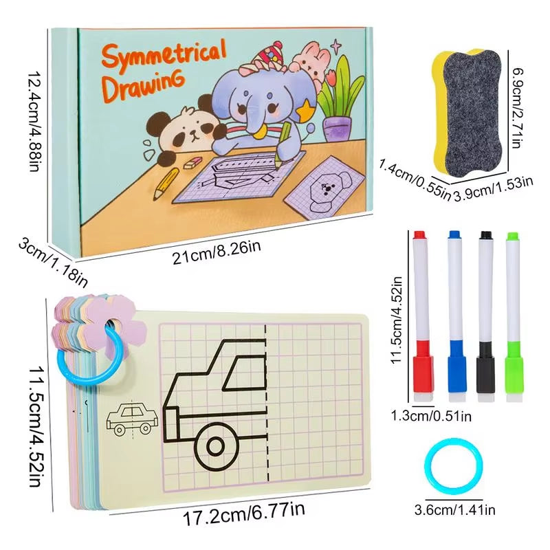 Pen Control Training Book Pen Control Preschool Activity Book Drawing Toys for Kids Ages 3 Training Book Preschool Learning