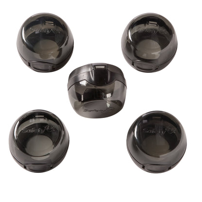 Universal Design Stove Knob Covers, Black