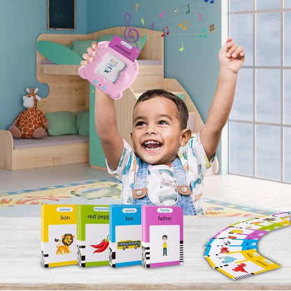 Reading Learning Machine Learning Animals Shape Color Learning Cards Machine with 112 Cards Talking Flash Cards Educational Toys