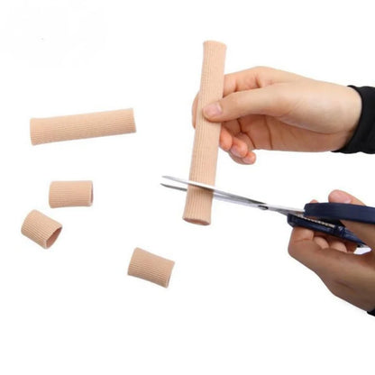 Fabric Finger Toe Protector Separator Tubes Foot Hand Pain Relief Soft Massager Bandage Foot Care Tools Callus Protection Tools