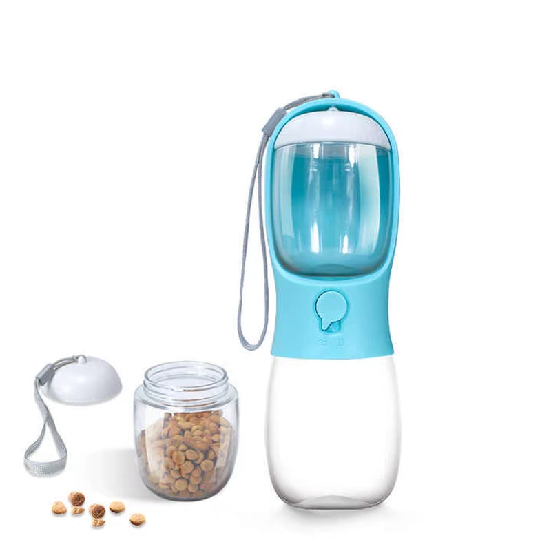 Multifunctional Pet Water and Food Dual-Use Cup for Cats and Dogs Portable Pet Drinking Bottle Supplies