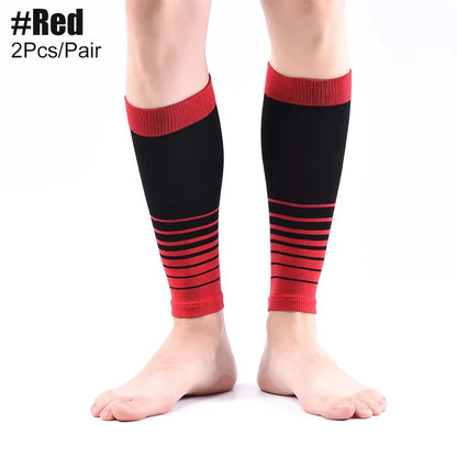 Sports Compression Calf Sleeves (20-30Mmhg) for Men & Women -Leg Shin Splints Socks - for Running, Shin Splint, Medical, Travel
