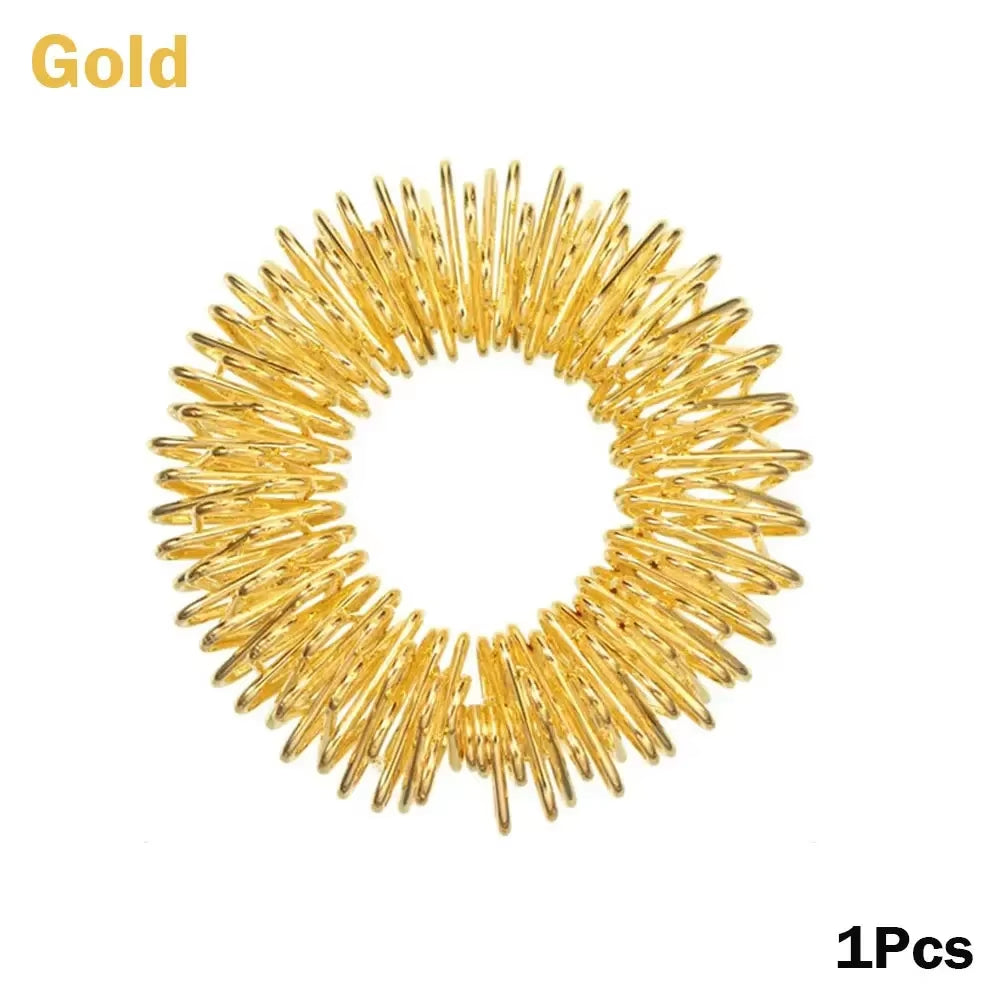 1/2/5/10/20Pcs Spiky Sensory Finger Massage Ring Acupuncture Ring Health Care Body Massager Relax Hand Massage Tool Home Office