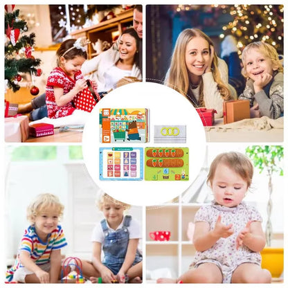 Kids Busy Book Cute Sensory Book Preschool Learning Activities for Boys & Girls Educational Sensory Toys Enhances Creativity
