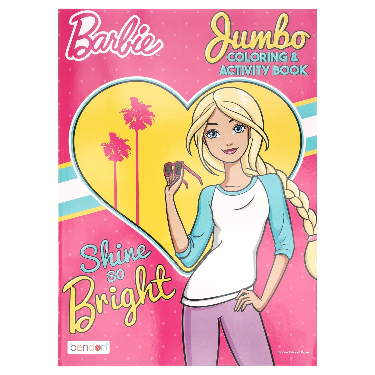 BARBIE Coloring Book 2 Title, for Learning Activity Drawing, 80 Pages, 2-Pack