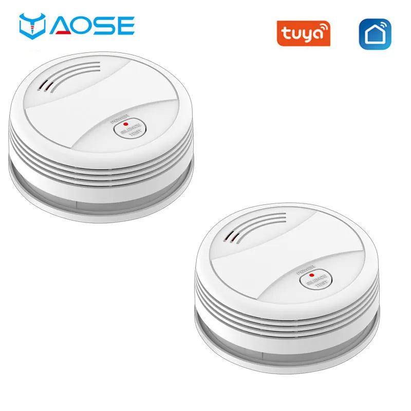 Smoke Detector Alarm System (SmartLife APP Control)