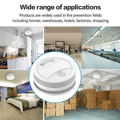 Smoke Detector Alarm System (SmartLife APP Control)