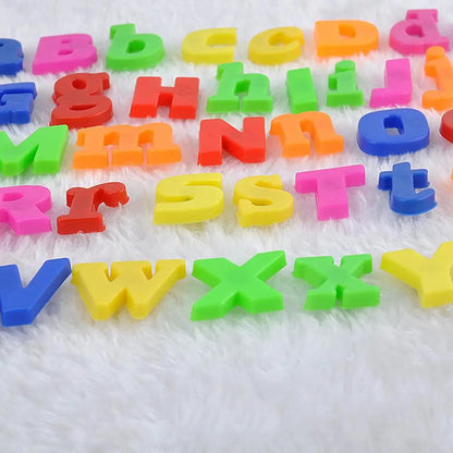 Alphabet & Numbers: Learning Letters & Numbers Fridge Magnet for Kid (26 Pcs Lower/Upper Case)