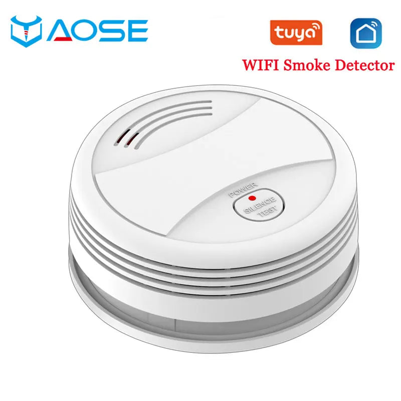 Smoke Detector Alarm System (SmartLife APP Control)