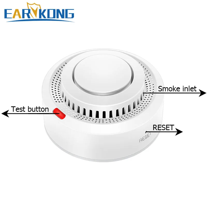 Home Smoke Alarm & Fire Protection Detectors with Security Systems