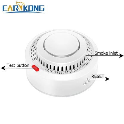 Home Smoke Alarm & Fire Protection Detectors with Security Systems