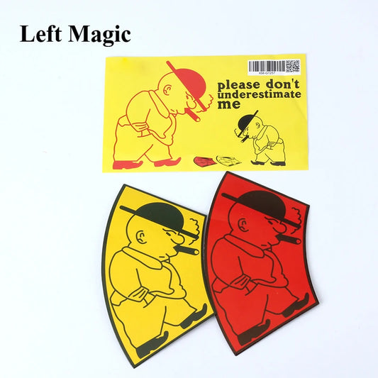 Motor Skills: Funny Dwarf Card Illusion Magic Tricks & Puzzles, Card Magic Props  for Kids