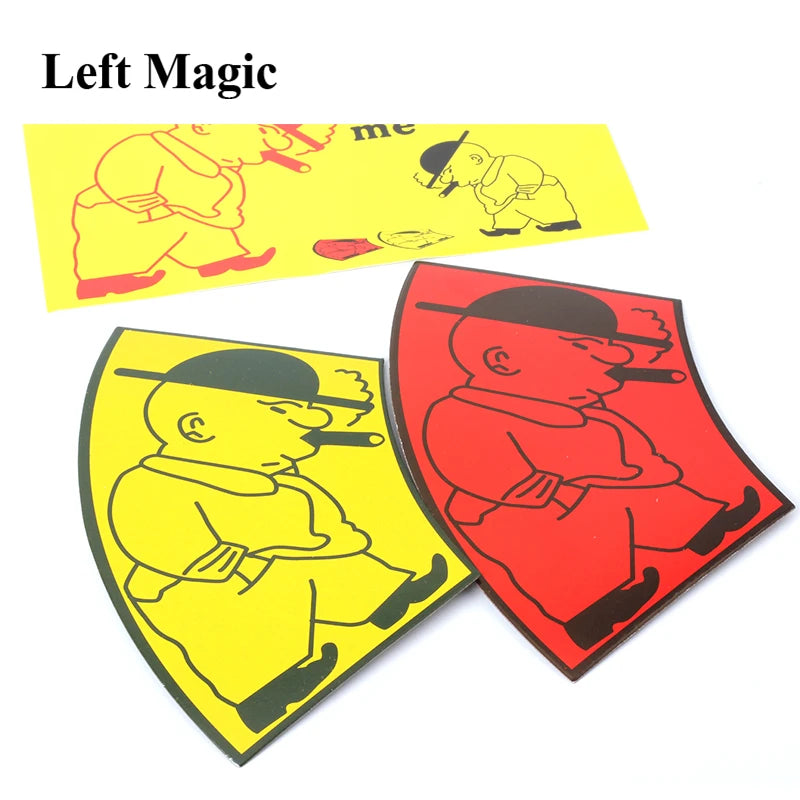 Motor Skills: Funny Dwarf Card Illusion Magic Tricks & Puzzles, Card Magic Props  for Kids
