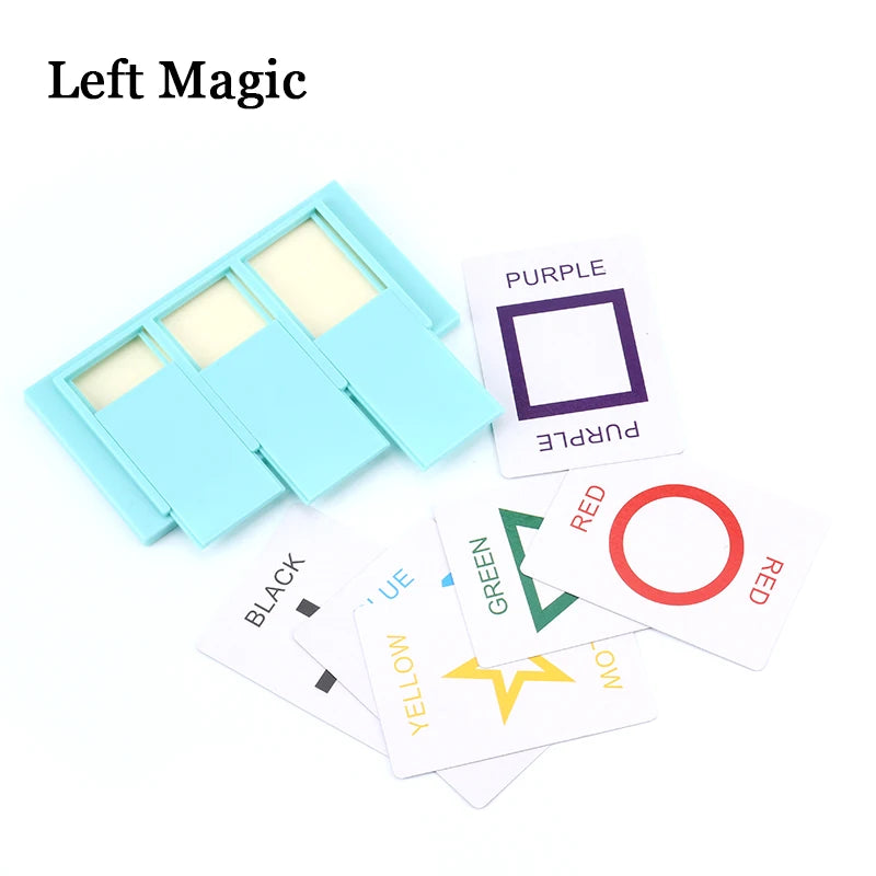 Motor Skills: Prediction Blackboard Children Magic Tricks & Prop Toys. Mind Reading ESP Cards