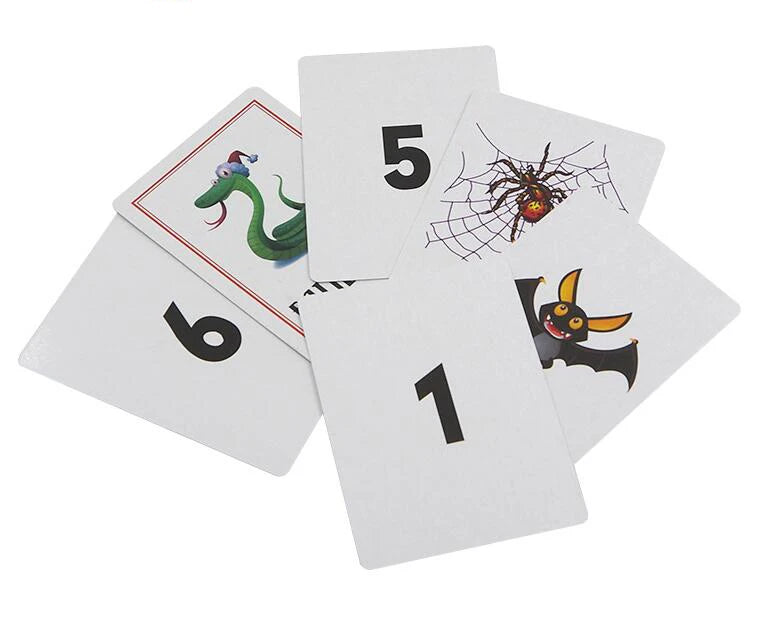 Motor Skills: Animal Prediction Danger Card Magic Tricks Set, Select Card Appears in Envelope. Street Props Funny Toys for Children
