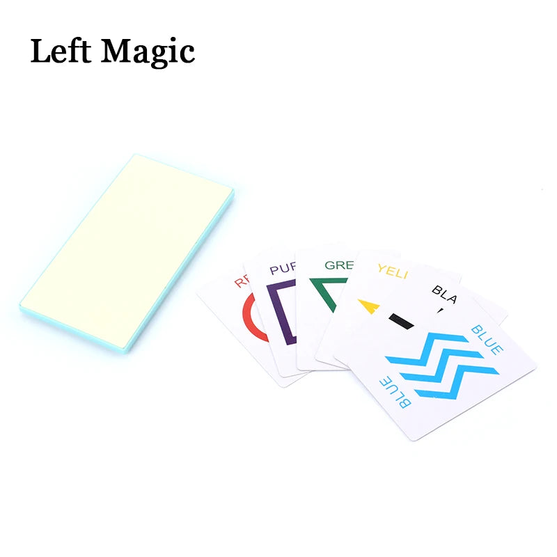 Motor Skills: Prediction Blackboard Children Magic Tricks & Prop Toys. Mind Reading ESP Cards