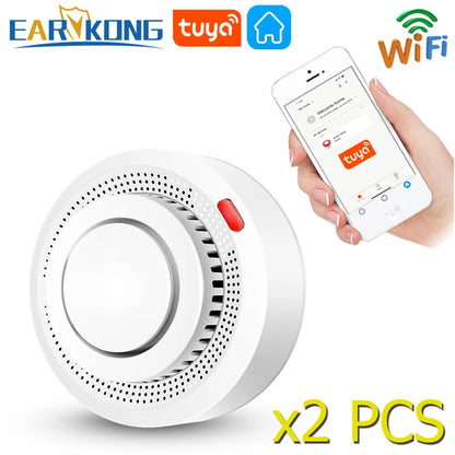 Home Smoke Alarm & Fire Protection Detectors with Security Systems