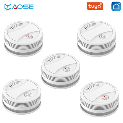Smoke Detector Alarm System (SmartLife APP Control)