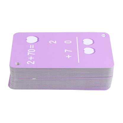 1 Set of Educational Flash Cards Math (Subtraction & Addition) Set for Kids, Early Learning