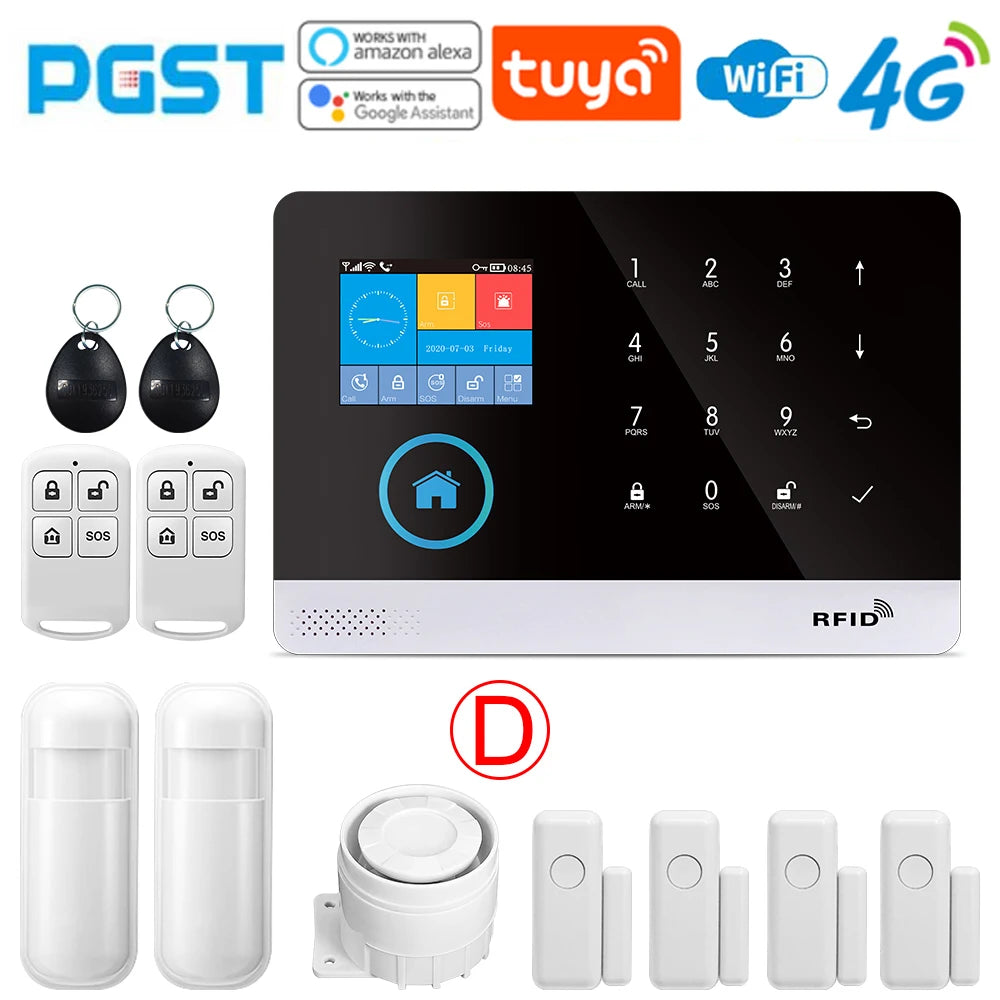 Home Alarm Systems, a 4G Intelligent Wireless Security Device