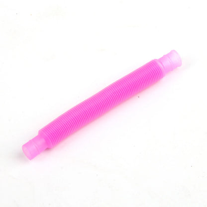 1Pcs Mini Pop Tubes Sensory Toy For Adult Fidget Stress Relieve Toys Kid Autism Anti Stress Plastic Bellows Children Squeeze Toy