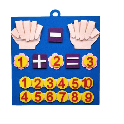 Children Paste Board Mathematics, Didactic Number Education