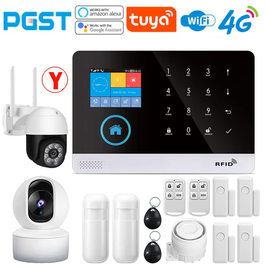 Home Alarm Systems, a 4G Intelligent Wireless Security Device