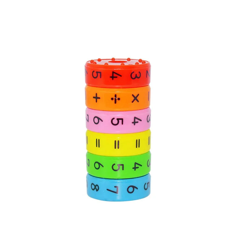Children Magnetic Arithmetic Learning Math Puzzle Cube Kids Educational Toys Sensory Autism Games For Kids Decompression Gifts