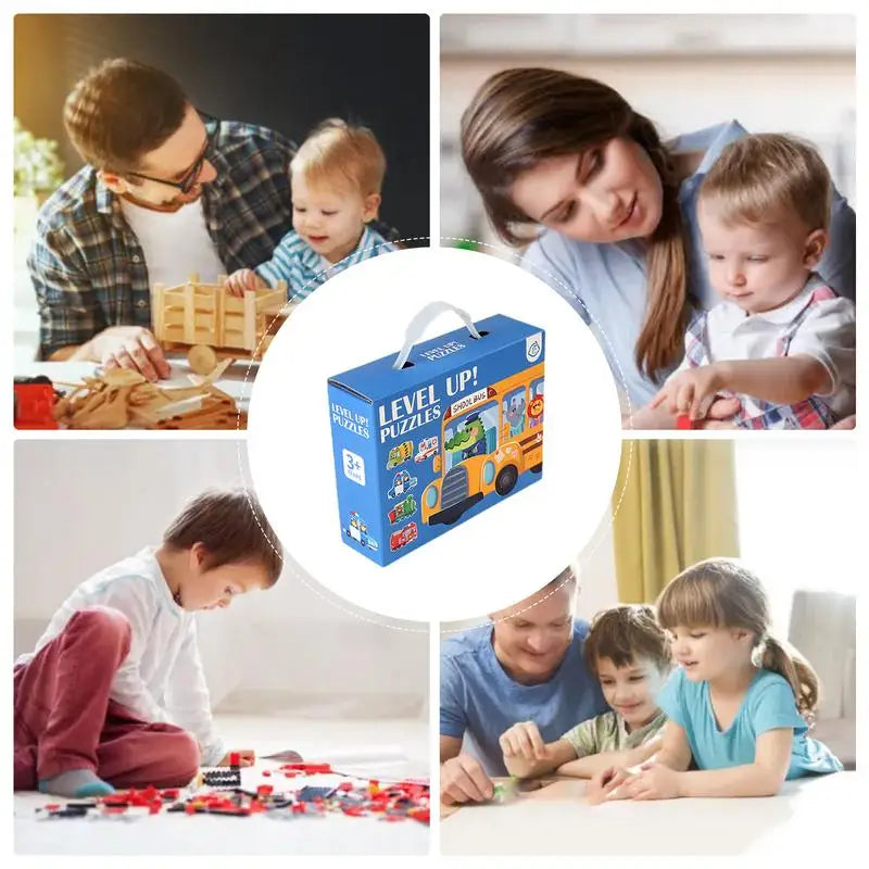 Motor Skills: Animals Puzzles For Kids Educational Jigsaw Board Game Kids Learning Educational Puzzles