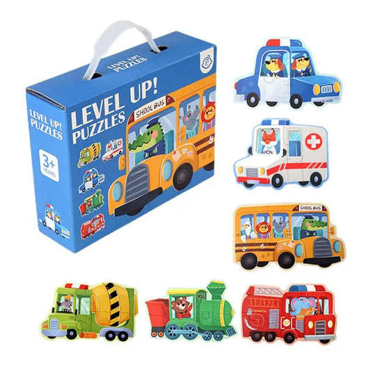 Motor Skills: Animals Puzzles For Kids Educational Jigsaw Board Game Kids Learning Educational Puzzles