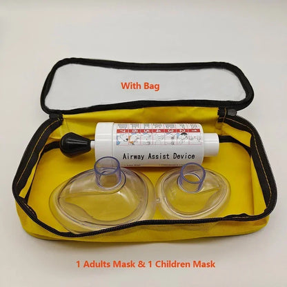 Anti Choking Device: Upgrade Portable Emergency Life Saving Suction Vac for Kids/Adults. Portable suction tools that remove foreign objects from the airways when people are choking. These devices use negative pressure (suction) to pull an obstruction out.