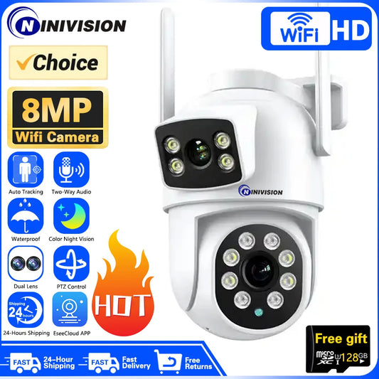 Outdoor/Auto/Home Infrared Surveillance Camera(Tilt 360°)
