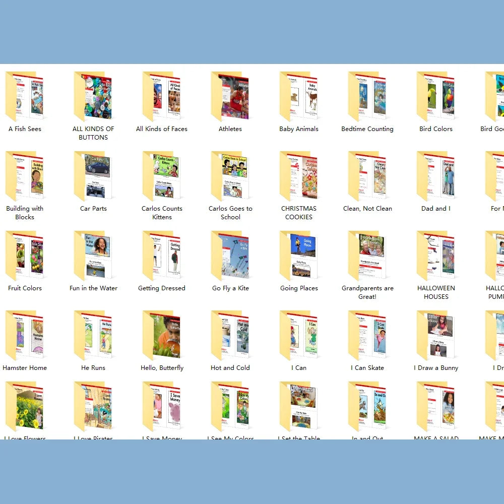 Children Science & Learning English Book(A-Z Graded)