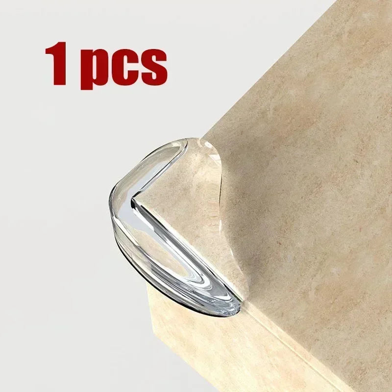 1/12pcs Baby Safety Silicone Protector Table Furnitur Kids Desk Corner Edge Protection Cover Children Soft Anticollision Guards