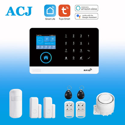Home Alarm Systems with Motion Cameras,Smart House App Control