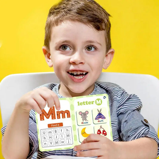 Sensory: Educational Learning Cards Learning Cards 30 Pieces Alphabet Flash Cards Shape Interactive Educational Toy Sight Words Sensory To