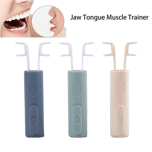 Speech Thearpy: Chewing Teether Tube For Adult & Kids Speech Therapy Autism Sensory Rehabilitation Lower Jaw Tongue Muscle Trainer Talk Tools
