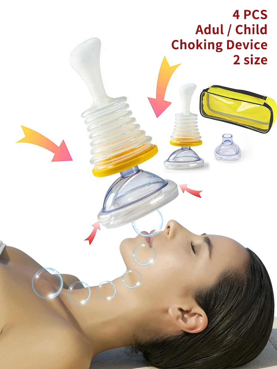 4PCS First Aid Anti Suffocation Choking Emergency Device