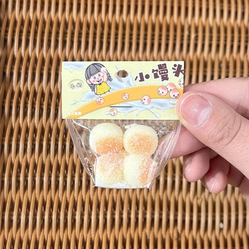 Squeeze Stress Toy Decompression Soft Anxiety Toy Steamed Buns Toy for Autisms Dropship