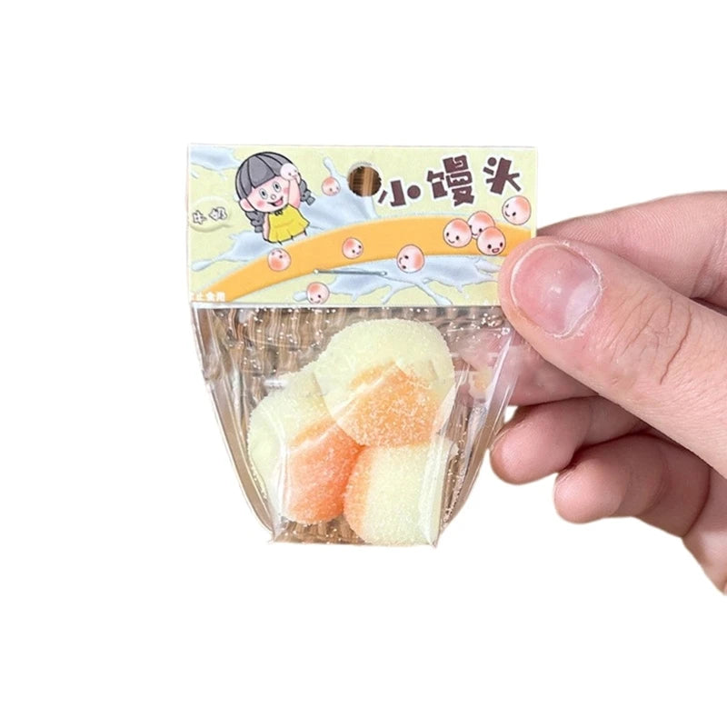 Squeeze Stress Toy Decompression Soft Anxiety Toy Steamed Buns Toy for Autisms Dropship