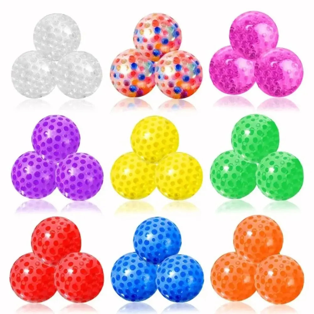 Stress: Funny Squeezing Grape Ball Soft Glue Squeezing Toy, Alleviates Anxiety