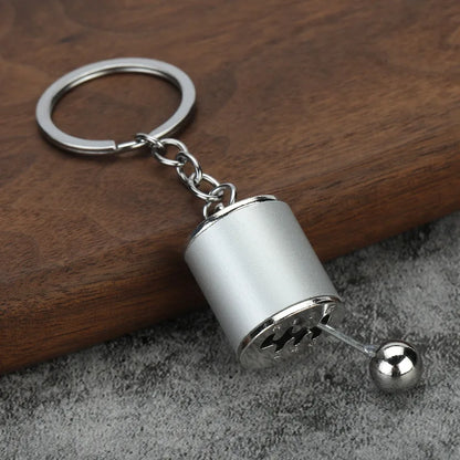 Car Modification Gear Shift Head Keychain Antistress Fidget Toys For Anxiety ADHD Autism