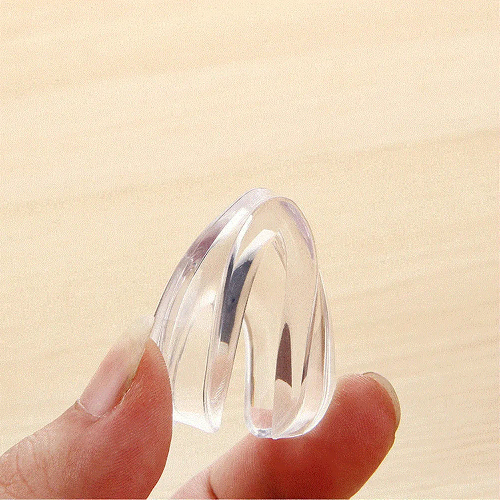 4Pcs/set Baby Safety L Shape Transparent Protectors for Table & Furniture Guards