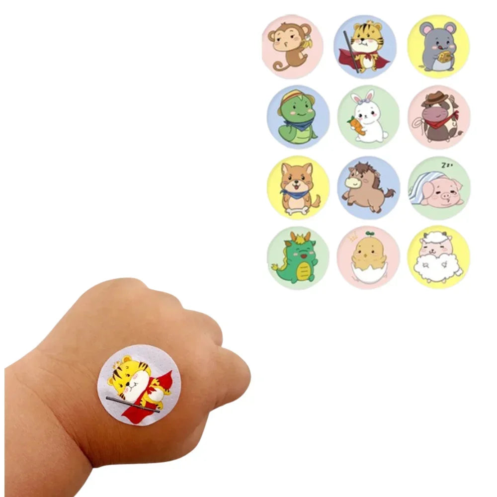 Band Aids: Children Cartoons & Waterproof (120pcs)