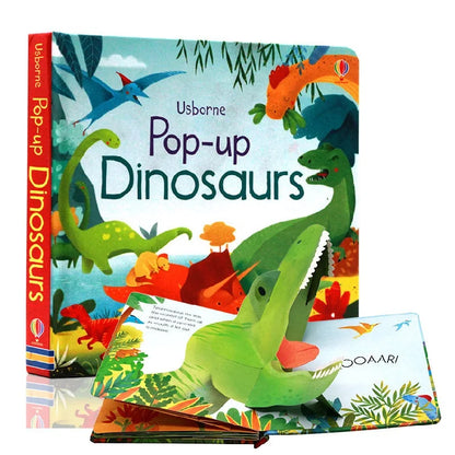 Bedtime 3D Picture Pop-Up Story Coloring Books for Children Learning English