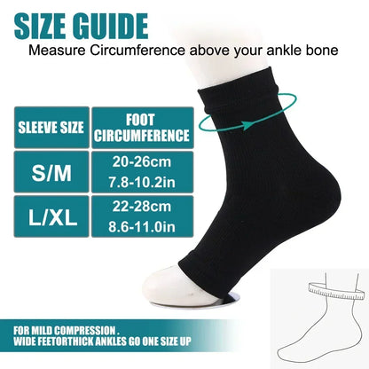 1Pair Neuropathy Socks for Women Men, Soothe Compression Socks for Neuropathy Pain,Ankle Brace Plantar Fasciitis Swelling Relief